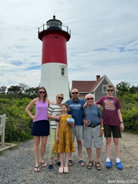 Мы около Nauset Lighthouse 